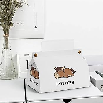Amazon｜ティッシュカバー かわいい うま 馬 ティッシュケース